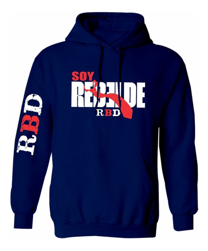 Sudadera Modelo Rebelde Rbd Estampado En Vinil