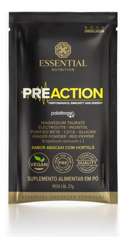 Pre Action Essential 20 Sachês (27g)