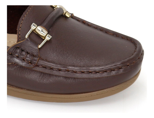 Zapato Mocasin De Dama Par&ss Kn24i2-04 Canela