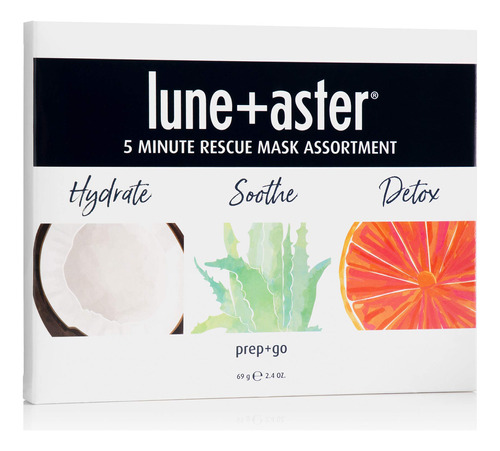 Lune+aster Trio Surtido De Mascaras De Rescate De 5 Minutos