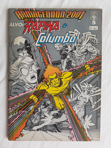 Armageddon 2001 - Parte 5 De 8- Alvo: Rapina & Columba -1993 (Usado)