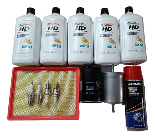 Kit De Afinación Castrol Para Jetta 1.8 A3 1996