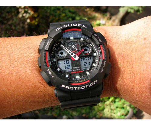 Reloj Casio G-shock Ga-100-1a4 Digital - Hombre - Original