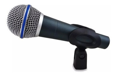 Microfone Dinâmico Mxt Pro Btm-58a Beta Sm58 Com Cabo