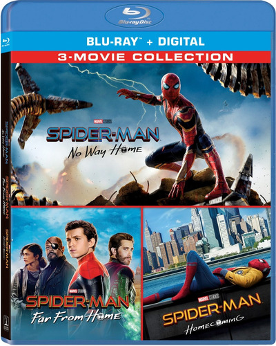 Spider-man Sagas Completas Blu Ray Disc