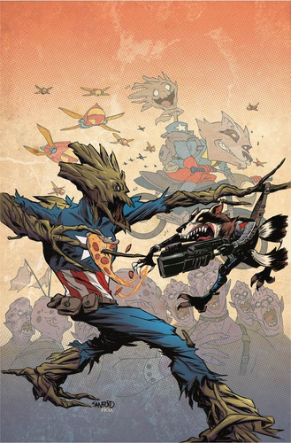 Poster Guardianes De La Galaxia Super A3 Marvel Gotg 16