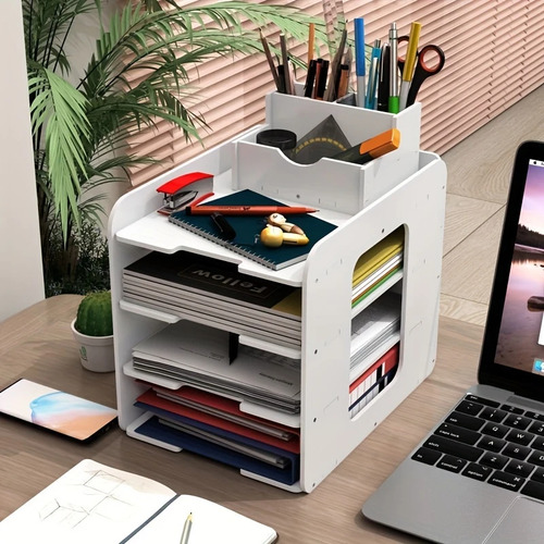 7 Levels Plastic Organizer For Archivero