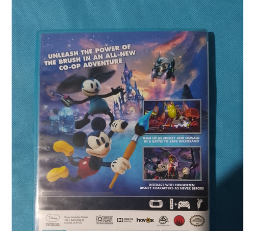 Epic Mickey 2 Wii U + Mario Kart 8 De Regalo!