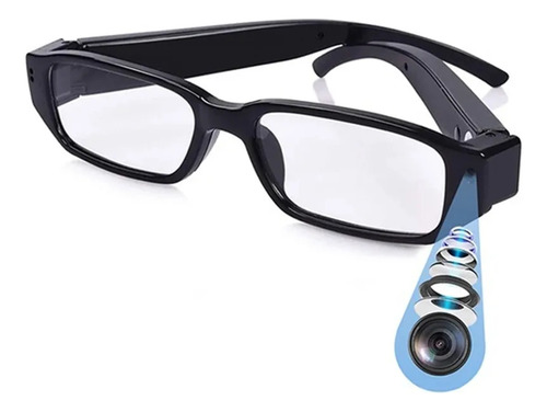 Lentes Con Mini Cámara Espía Inalámbrico Oculta Video 1080p,sin Soporte Wifi