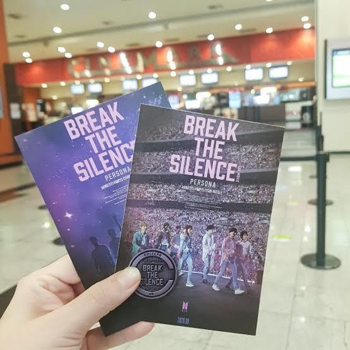 Moeda Cartão Postal Bts Break The Silence Persona K Pop Geek