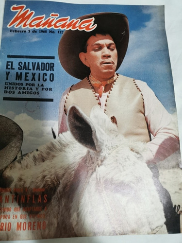 Revista Mañana Año 1968 Cantinflas