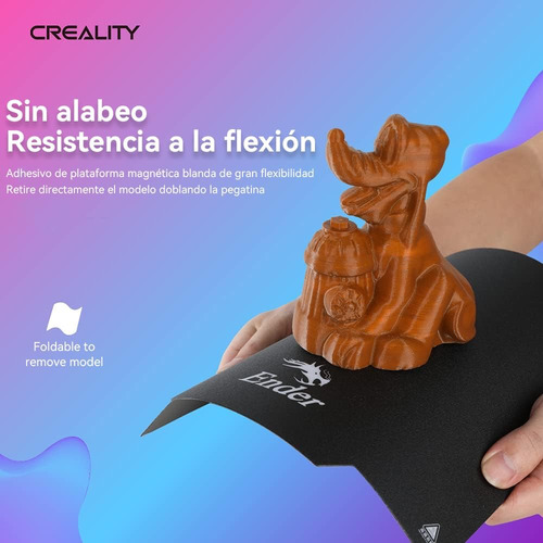 Cama Caliente Flexible Magnética Para Creality Ender 3 Y Pro