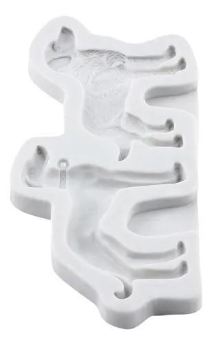 Lingzhi Gato Moldes Para Perros Cat Paw Path Silicona Molde