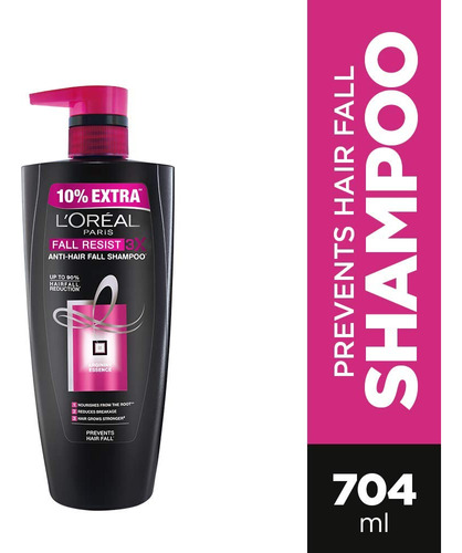 Loreal Paris Fall Resist 3x Shampoo Anti-hairfall, 640 Ml (c