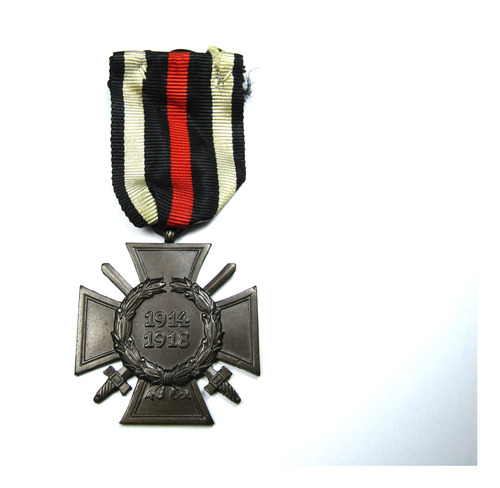 Medalla Alemana Primera Guerra Cruz De Honor Con Espadas