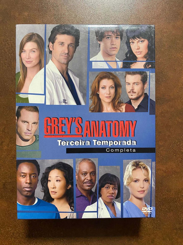 Dvds Greys Anatomy 3* Temporada Completa
