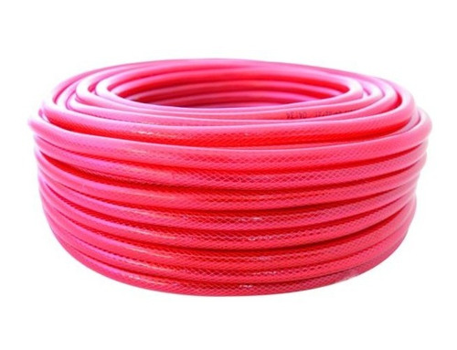 25mts Manguera Roja Presion Aire Compresor Gomeria 6mm