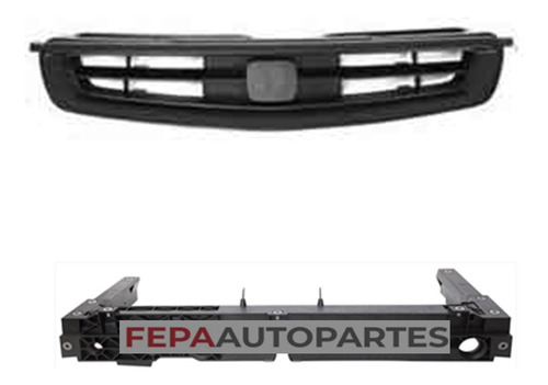 Parrilla Rejilla Frontal Honda Civic 96 / 99 Coupe 3 Puertas