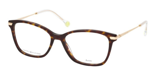 Lentes Tommy Hilfiger Th1839 086 Havana Oftalmico Color Havana 086