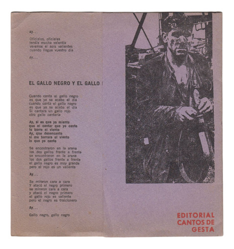 1968 Ep Vinilo Canciones Resistencia Española Chile Con Tapa (Usado)