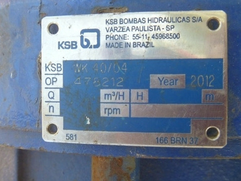 Bomba Multietapas Ksb