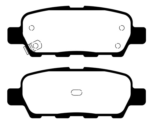 Pastilla Freno Litton Tras Nissan Tiida Koleos Xtrail Nissan