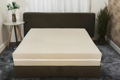 Capa Colchão Casal Impermeável Napa Com Zíper 1,88x1,38x0,20m Inova UD