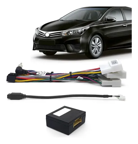 Chicote Canbus Corolla 2018 P/ Multimídia Plug And Play Top