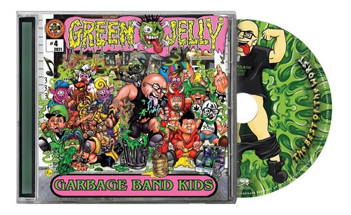 Cd Garbage Band Kids - Green Jelly