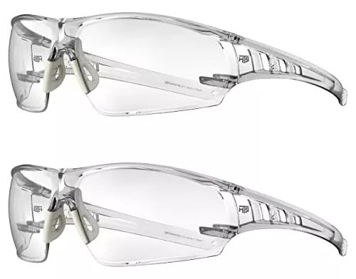 Gafas protectoras con patillas ajustables - Transparentes — Aventureros