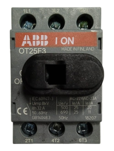 Ot25f3 Interruptor-seccionador Abb
