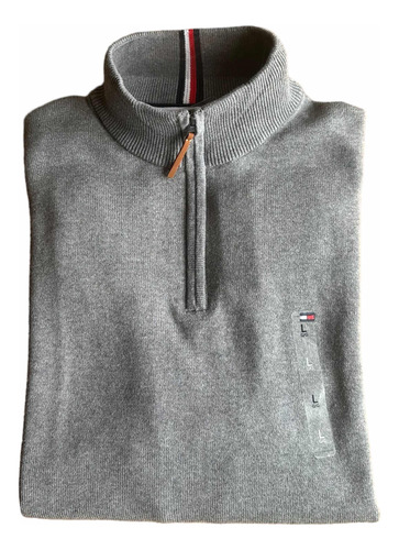 Buzo Buso Saco Sweater Tommy Hilfiger Hombre Orgnal F454 L