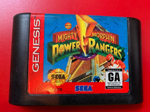 Mighty Morphin Power Rangers Sega Genesis