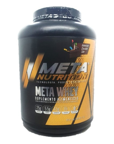 Proteina Meta Nutrition Meta Whey 5 Lbs 65 Porciones