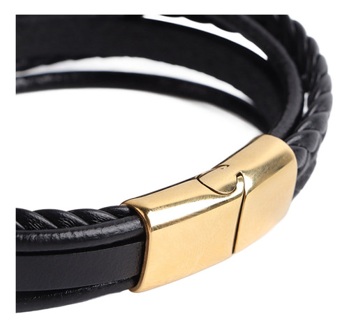 Pulsera Para Hombre Pulsera Estilo Cuero Pulsera Con