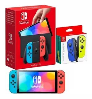 Consola Nintendo Switch Oled Neón + Joy Con