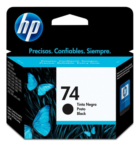 Cartucho De Tinta Hp Cb335wl Color Negro De 4.5 Ml