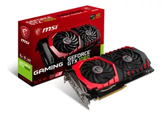 Geforce Gtx 1060 6gb Msi Gaming X