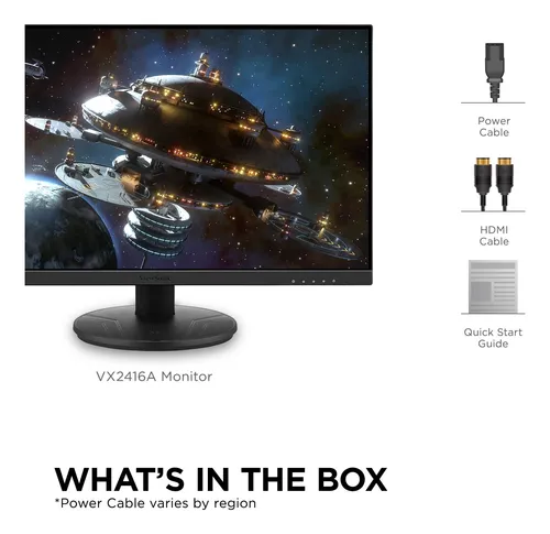 Monitor Viewsonic Vx2416a De 24 Pulgadas Para Juegos Ips 1