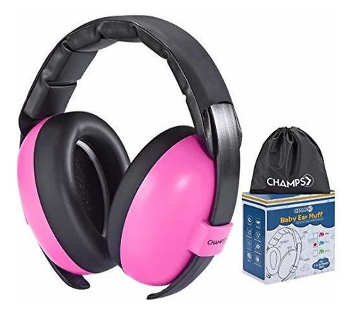 Orejeras Para Bebé, Almohadillas De Protección Contra El Ruido Para Bebés De 0 A 3 Años, Bebés, Bebés, Bebés, Orejeras De Seguridad, Rango De Tiro, Temporada De Caza [rosa