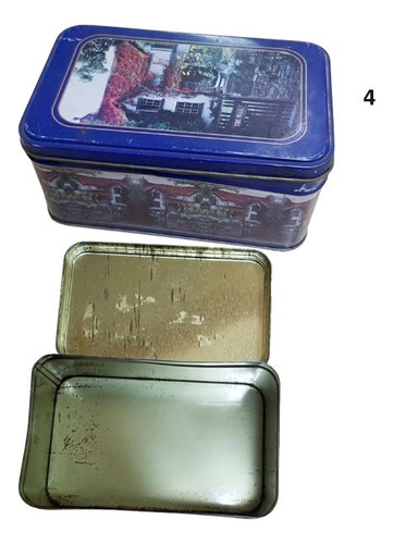 Lata - Caja Metalica - Contenedor De Colección - Vintage (Usado)