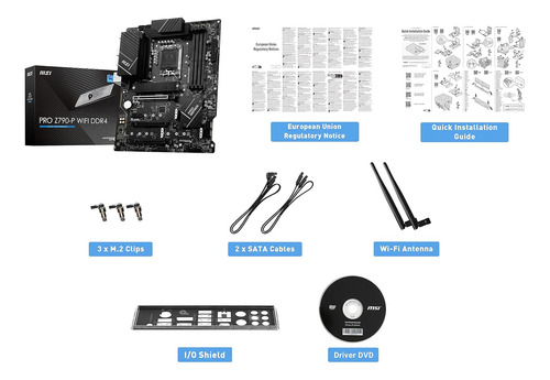 Placa Base Msi Pro Z790-p Wifi Ddr4 Proseries (admite...