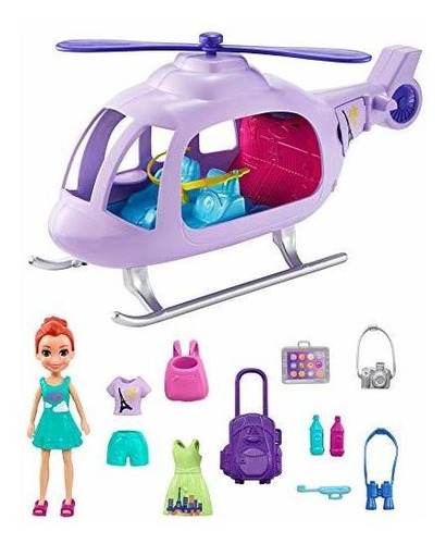 Polly Pocket Juego De Helicoptero