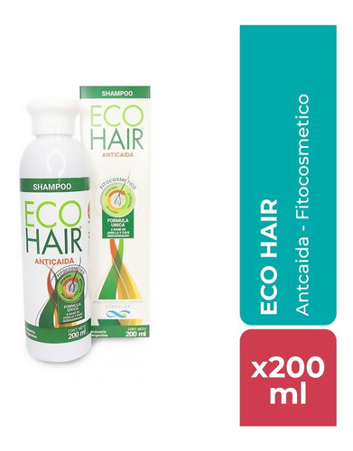 Ecohair Shampoo Anticaída Fitocosmetico X 200 Ml