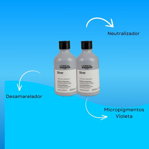 L'oréal Professionnel Silver Kit 2 Shampoo 300ml