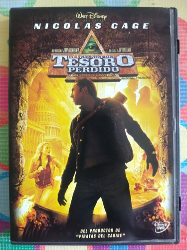 Dvd La Leyenda Del Tesoro Perdido Nicolas Cage W