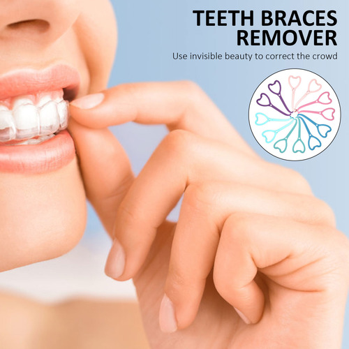 Aligner Chewie Remover Y Accesorios Para Ganchos, 12 Unidade