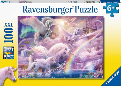 Ravensburger Pegasus Unicorns Puzzle Xxl De 100 Piezas Para