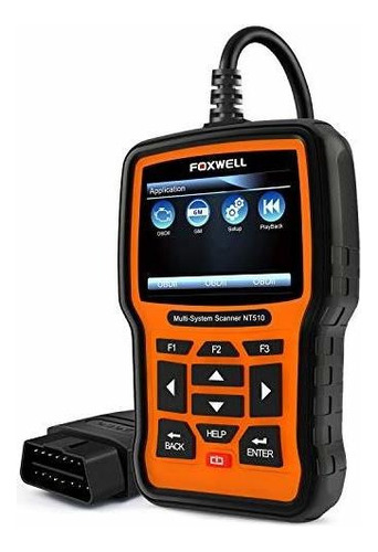Foxwell Nt510 Pro Obd2 Scan Tool Escáner De Código De Di