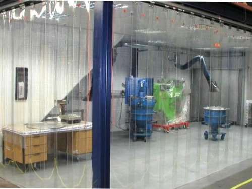 Cinta Cortina Pvc Cristal 1,5x100mm Temp Media Rollo X 50mts